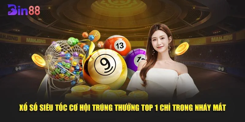 Cược xổ số siêu tốc BIN88 muốn thắng lớn cần có kinh nghiệm.